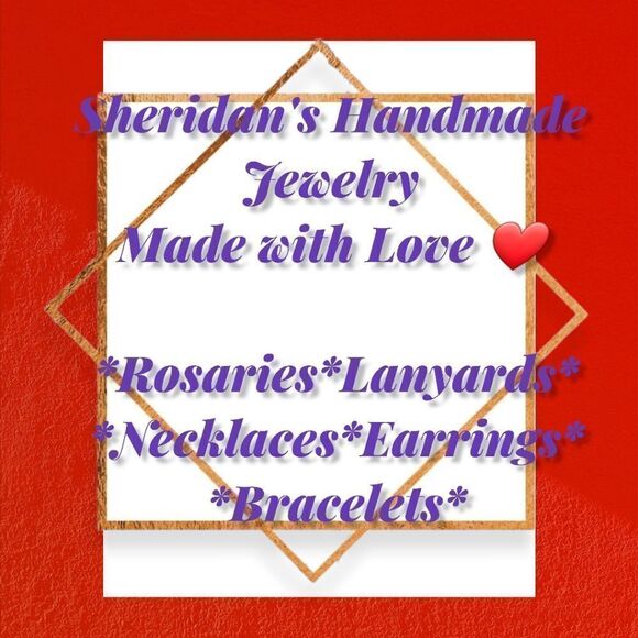 HANDMADE Labrodite Cat's Eye Lampwork Focal Beaded Princess Necklace - Picture 7 of 9